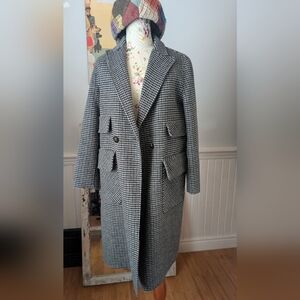 Wool -Blend trench coat